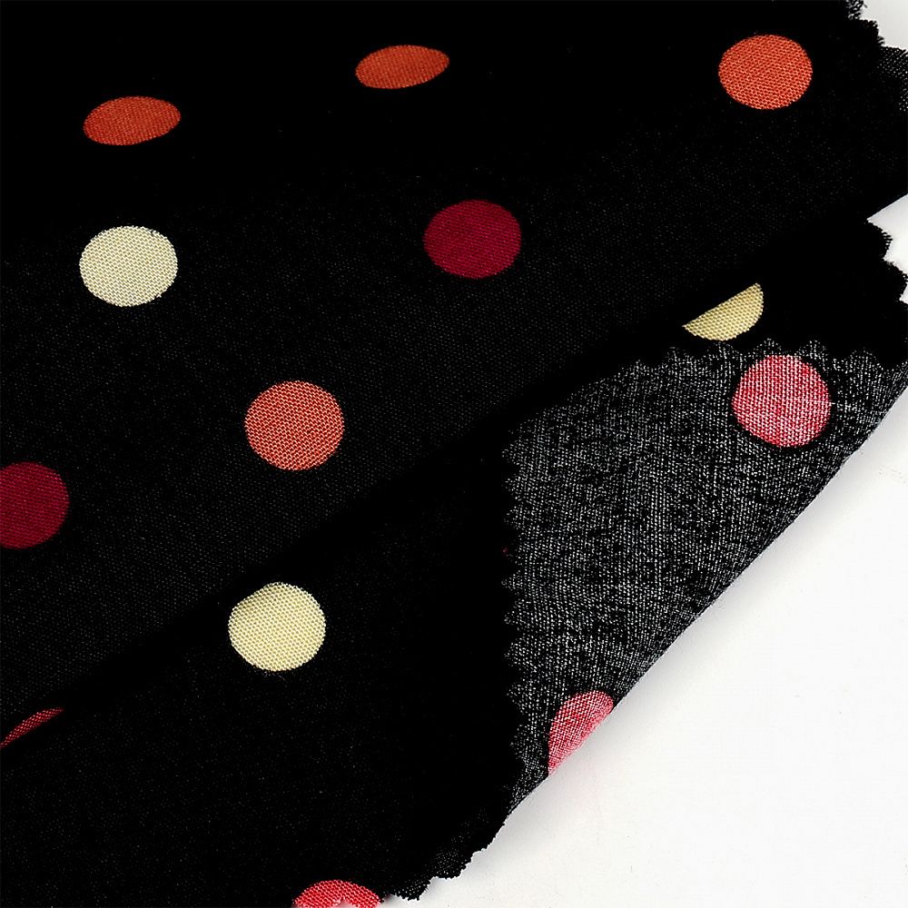 Штапель 90 г/м², 145 см / 2 метра, TBY.Vi.pr.E646.1 цв.01 черный