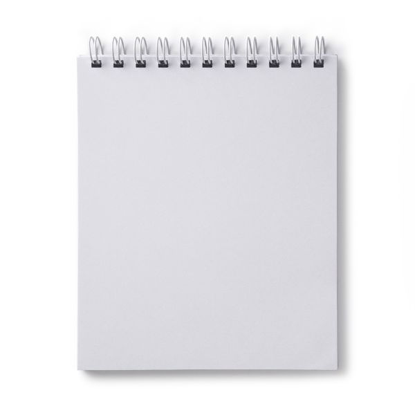 Артбук (Скетчбук), блок белый, жесткая подложка, 120 г/м², 175х200 мм, на гребне 80 л. 2 шт, Творческая палитра 01366, Светоч А161