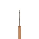 Крючок для вязания с бамбуковой ручкой ⌀1.5 мм, 13.5 см, сталь, Gamma RHB