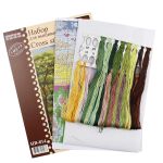 Набор для вышивания нитками МП Студия, Крутой водопад, 26х17 см