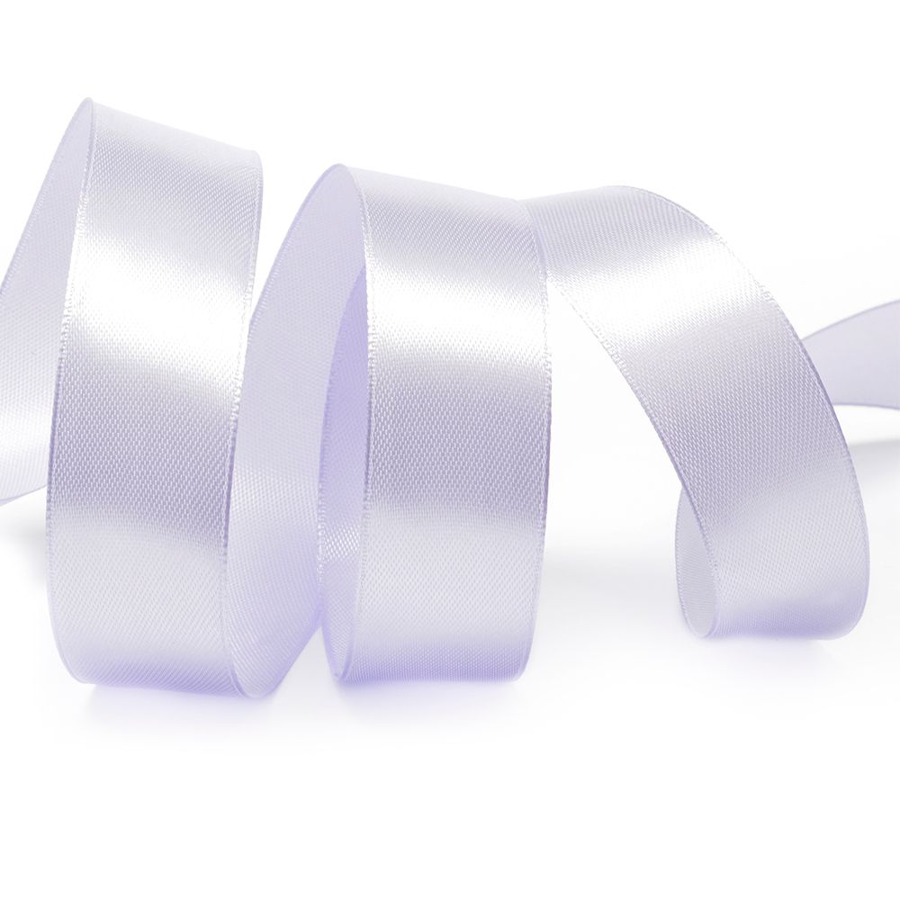 Лента атласная 1-сторонняя 25.0 мм / 27.4±2 метров, 3111 сиреневый, Ideal