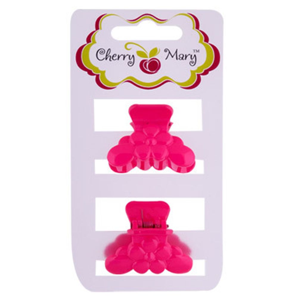 Набор заколок Краб для волос, 10 шт, №01 розовый, Cherry Mary K1001 Набор заколок Краб для волос, 10 шт, №01 розовый, Cherry Mary K1001