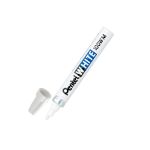 Маркер перманентный White, белый 3.9 мм, пулевидный, 1 шт, X100WM промышленный белый, Pentel X100WM