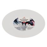 Холст на подрамнике грунтованный овальный 20х30 см, 280 г/м², среднезернистый, Vista-Artista VCSO-2030