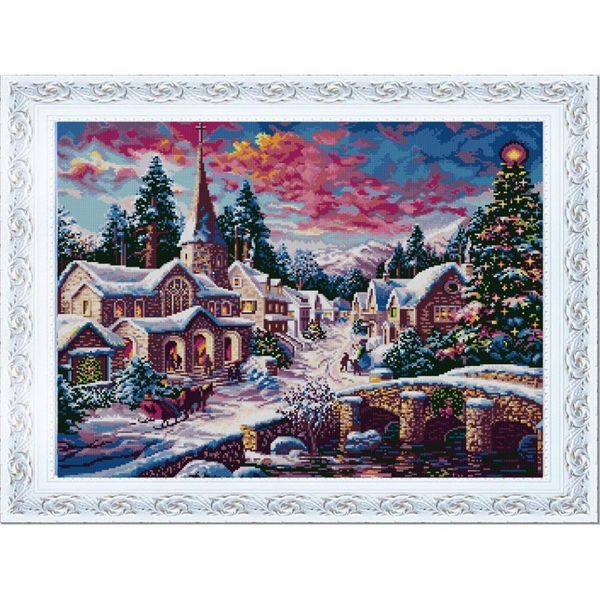 Рисунок для вышивания бисером Конек, 1325 Сочельник 45х60 см