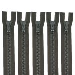 Молния трактор Arta Т8 (8 мм) 2 зам., разъем., 80 см, цв. 175 т.хаки, уп.5 шт