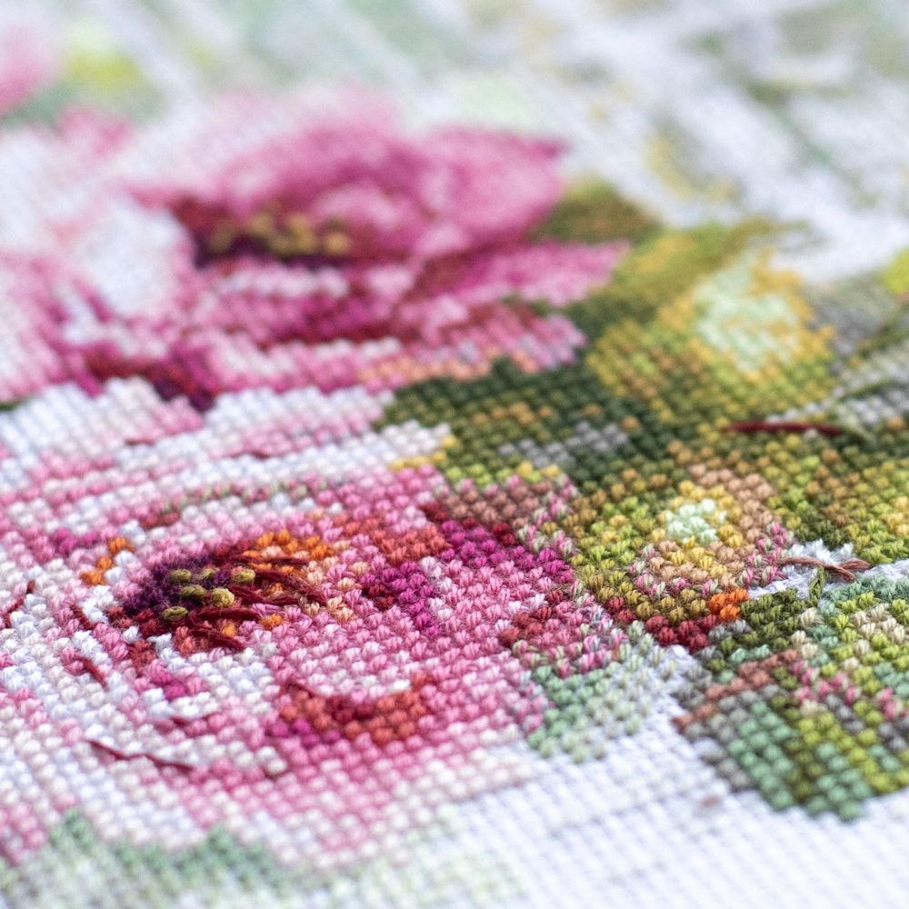 Набор для вышивания нитками Чудесная игла, Фонтан желаний 20х26 см