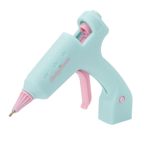 Клеевой пистолет для творчества аккумуляторный с подставкой 20Вт, для стержней ⌀7 мм