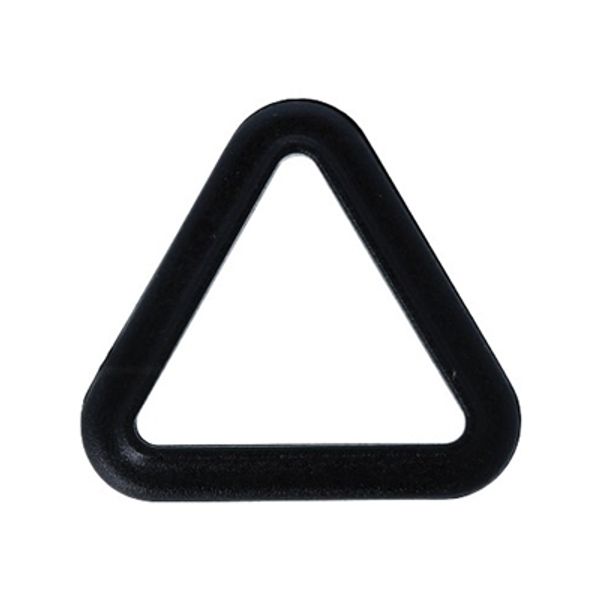Рамка-треугольник пластик 25 мм, 100 шт, черный, Gamma TC31