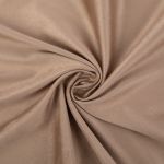 Замша искусственная отрез 35х50 см, 175±5 г/м², 17-1038 cappuccino (т. бежевый), Peppy Woven Suede