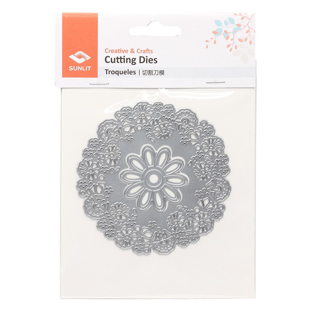 Форма для вырубки, Цветы, 105х105мм, 861-005-015