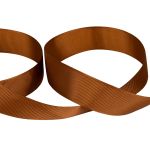 Лента репсовая (в рубчик) 25.0 мм / 45.5 метра, 119 коричневый, Gamma GR-25