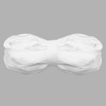 Тесьма отделочная трикотажная 40 мм / 70 метров, белый, 3AR3043