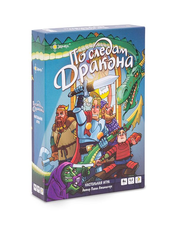 Игра настольная По следам дракона, Эврикус BG-12015