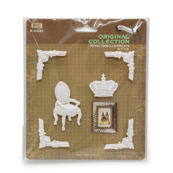 Набор декоративных элементов для скрапбукинга Царский