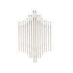 Иглы ручные для кожи №3-7, 16 шт, острые, Gamma N-217