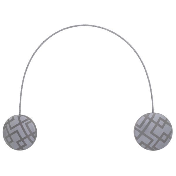 Клипсы для штор магнитные с тросом, 30см ⌀45, 26П