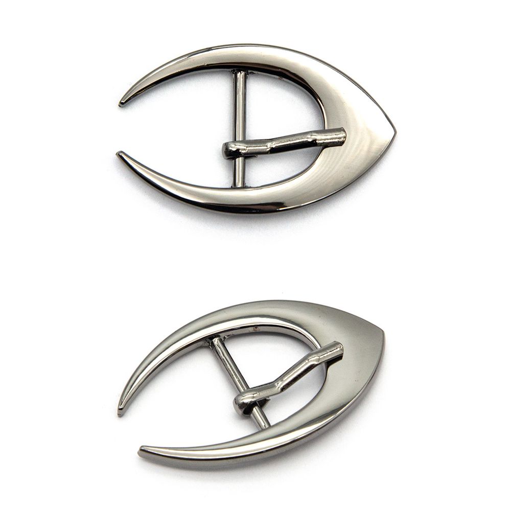 Пряжка, 20 мм, никель черный, 10 шт /TOS/