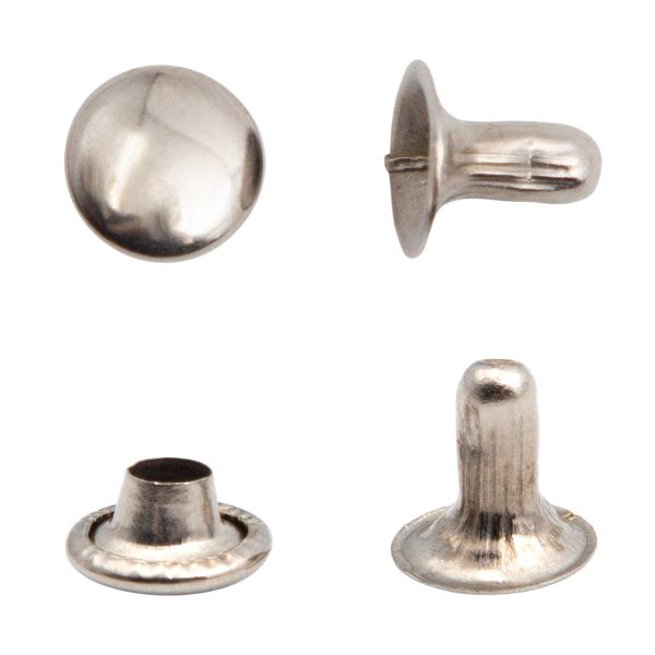 Хольнитены ⌀7 мм, h=7 мм, сталь, New Star №33, никель, уп≈2000 шт