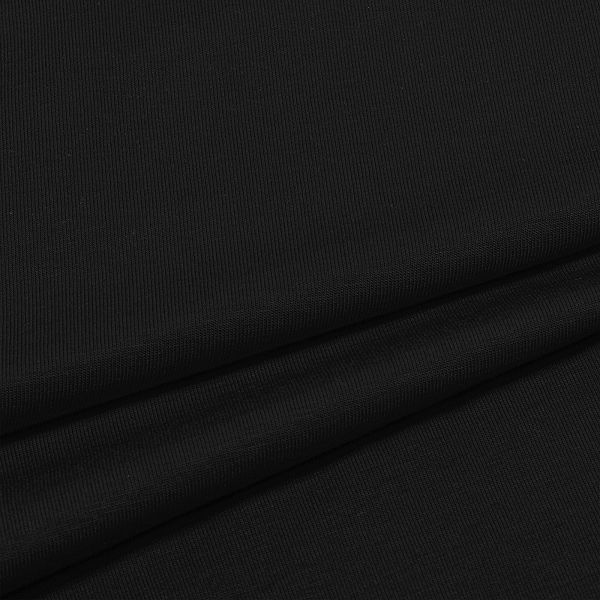 Кулирка хлопок ОЕ 145 г/м², 100+100 см / 20-35 кг, КУЛ.145.ЧЕРН, черный