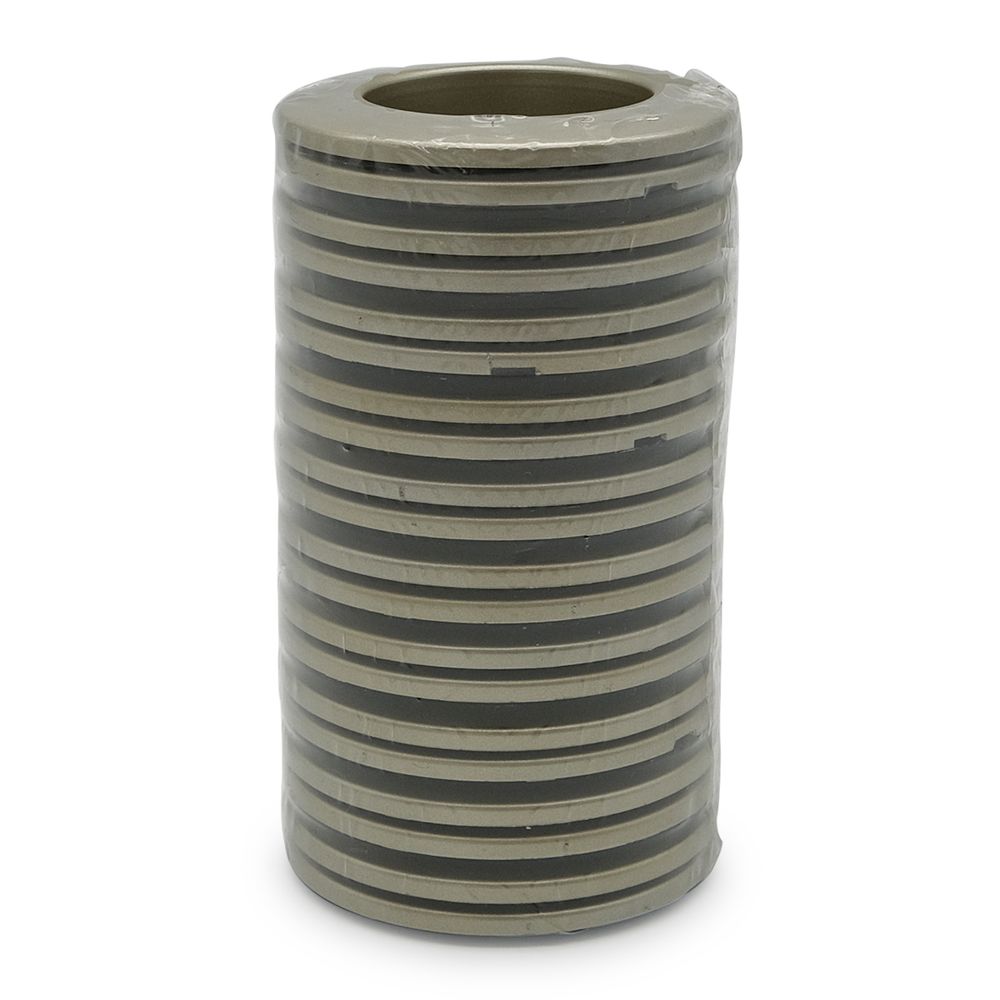 Люверсы шторные ⌀35 мм, с многоуровневым замком цвет № 20 матовая сталь, 10 шт