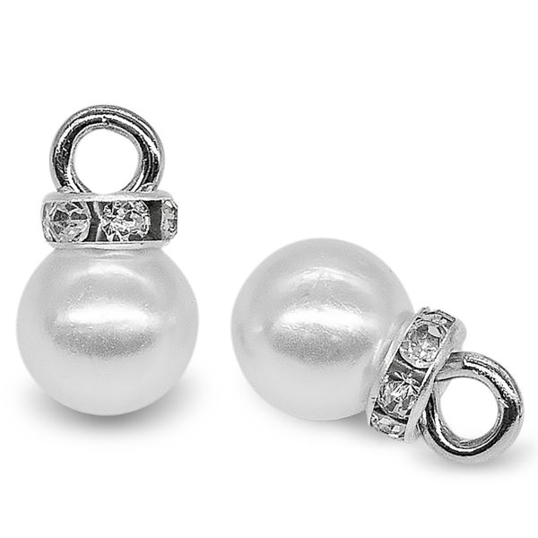 Пуговицы на ножке 8мм (white (белый)), GE18, 36 шт