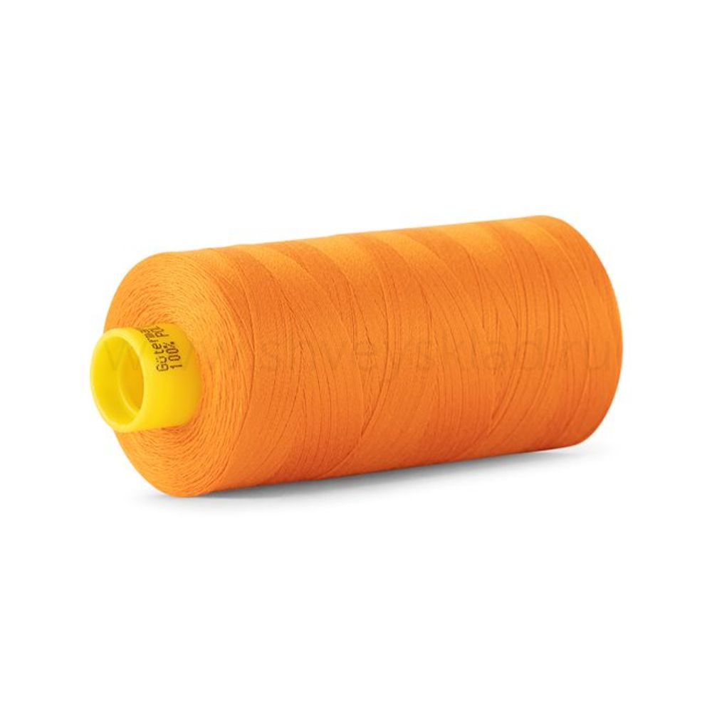 Нитка универсальная Gutermann Mara 120/2, 1000 м, 700207, 350 св.оранжевый, 1 катушка