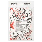 Ткань для пэчворка Peppy Мезенские узоры, отрез 50х50 см, 135 г/м², МУ-13 белый, Peppy