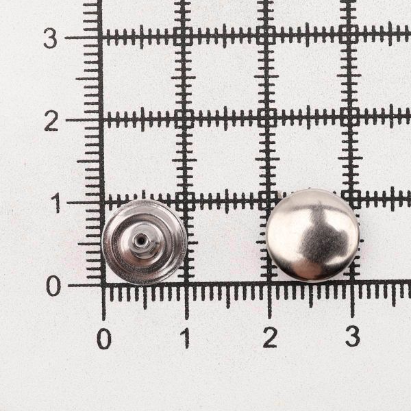 Хольнитены ⌀11 мм, h=11 мм, металл, New Star №123, чер.никель, уп.≈100 шт