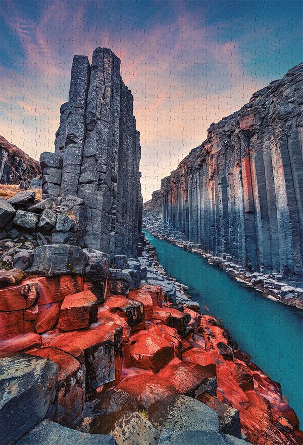 Пазл 1500 элементов, PZL-1500/45 Каньон Студлагил, Фрея