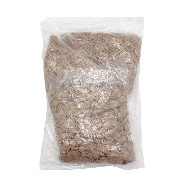 Кнопка рубашечная ⌀12,5/10мм пластик (≈1000 шт) New Star (294 капучино)