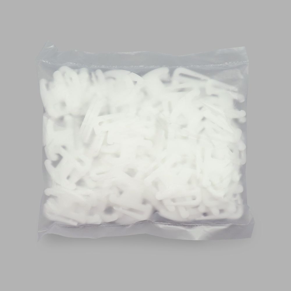 Фиксатор для шторного шнура пластик 27х31 мм, 06-068, 100 шт