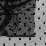 Сетка бельевая эластичная 95 г/м², шир.160 см / 254 метра.00129.02, цв.02 черный /00129.02/