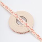 Лента декоративная х/б 15.0 мм / 25±1 метров, красный