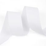 Лента репсовая (в рубчик) 38.0 мм, цв. 029 белый For Hobby, уп. 22.86м (±1м)