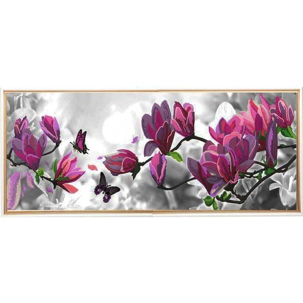 Рисунок для вышивания Конек (ткань), 8511 Цветущая магнолия 25х65 см