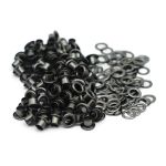 Люверсы металл ⌀_3.0 мм (внутр.), чер.никель, 100 шт, S090811, BIG