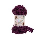 Пряжа Alize (Ализе) Puffy / уп.5 мот. по 100 г, 9м, 111 сливовый