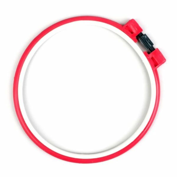 Пяльцы пластмассовые ⌀21см, 1 шт /TOS/