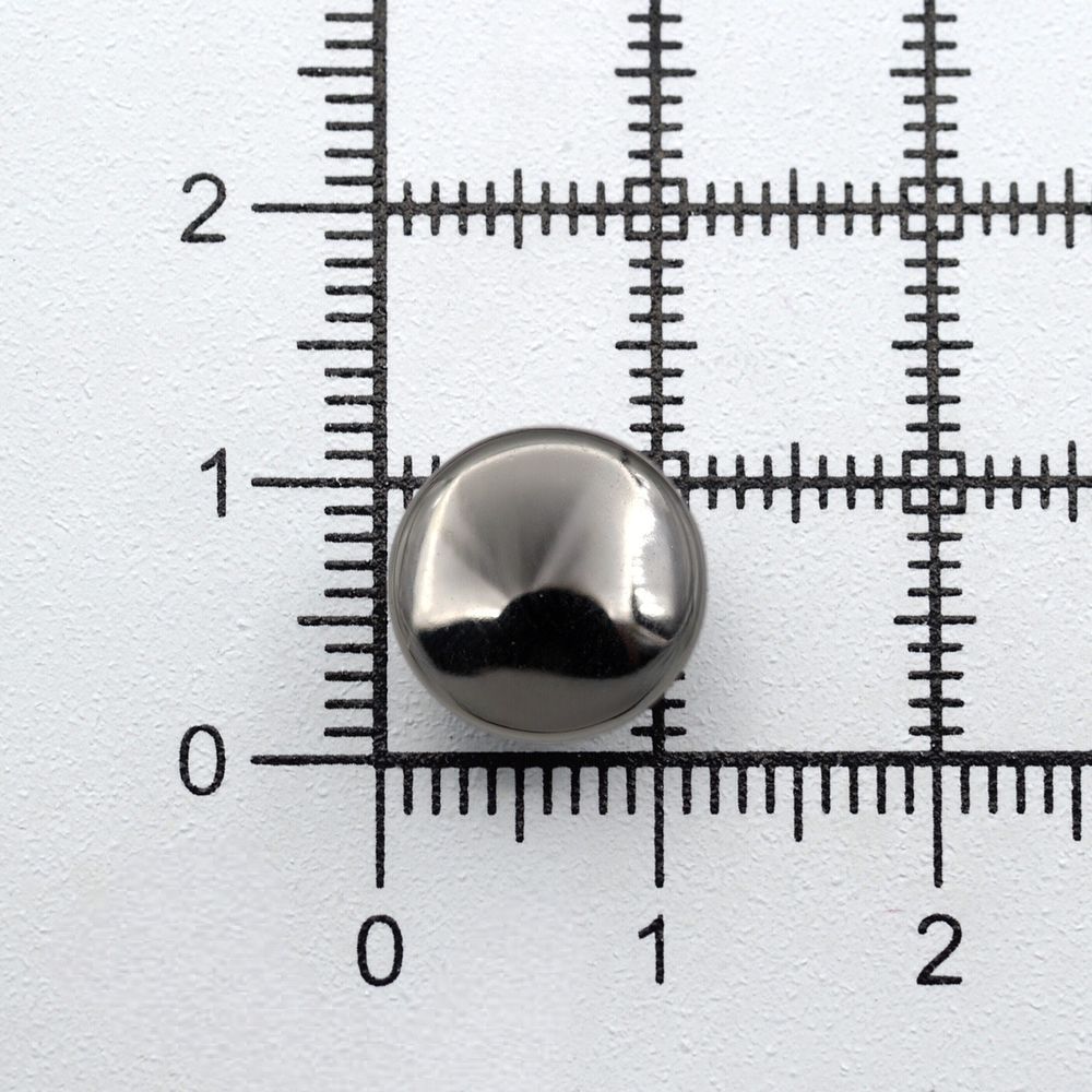 Пуговицы на ножке 18L (11мм) (Nickel (никель)) NE70, 72 шт