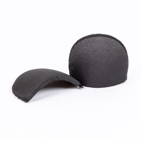 Плечевые накладки (подплечники) втачные 115х155х18 мм, 10 пар, черные, В(ОВ)-18