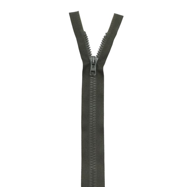 Молния трактор Arta Т6 (6 мм) 2 зам., разъем., 80 см, ОПТ. УП. 25 ШТ., 175 т.хаки