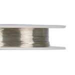 Проволока для бисера ⌀0.25 мм, 120 метров (12х10 метров), 02 серебро, Zlatka DG-025