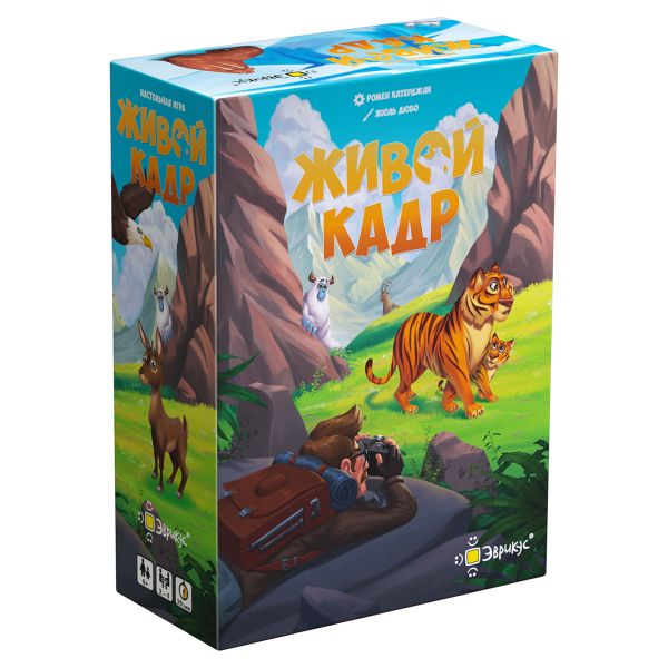 Игра настольная Живой кадр, Эврикус PG-17365