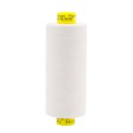 Нитка особо тонкая Gutermann Mara №150 (150/2), 1000 м, 2/713953, цв. 9414 теплый белый, 1 катушка