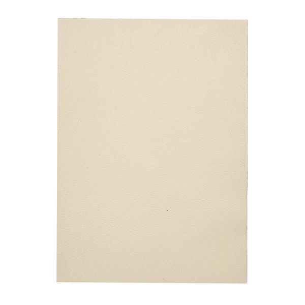 Кожа натуральная в листах А6 (10,5*14,8см), 100% кожа (06 бежевый) 402