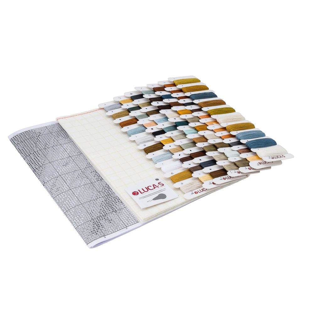 Набор для вышивания нитками Luca-S B704, Дух свободы, 48х32см