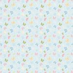 Ткань для пэчворка Peppy Нежная история, отрез 50х55 см, 146 г/м², НИ-02 голубой, Peppy
