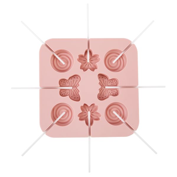 Форма силиконовая для леденцов 16х16х1.6 см, 8 ячеек, S-Chief SPC-0500