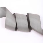 Лента репсовая (в рубчик) 38.0 мм, цв. 012 серый For Hobby, уп. 22.86м (±1м)